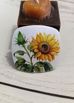 Брошка 🌻 соняшник 2