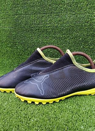 Детские кроссовки сороконожки puma finesse