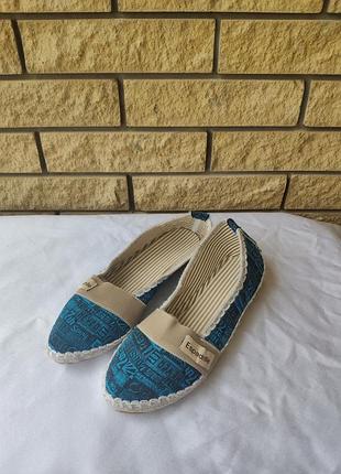 Эспадрильи,кеды, мокасины, слипоны женские espadrille, турция 37