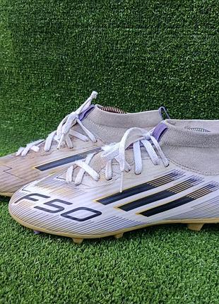 Подростковые кроссовки бутсы adidas f50 league mid