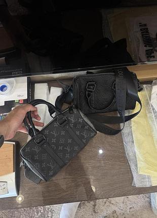 Сумка louis vuitton кросбоди с ручкой