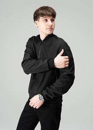 Бомбер pobedov thunder черный 2xl 2
