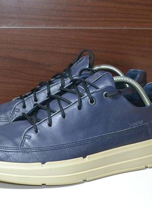 Ecco soft x m  gtx 43р кроссовки кожаные оригинал