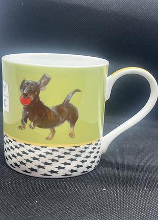 Чашка happy sausage fine bone china від the ​​little dog laughed.