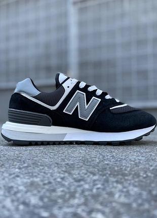 New balance 574 black&amp;white