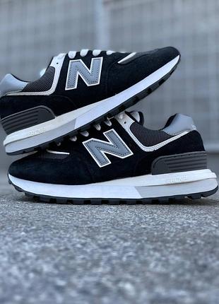 New balance 574 black&amp;white 2
