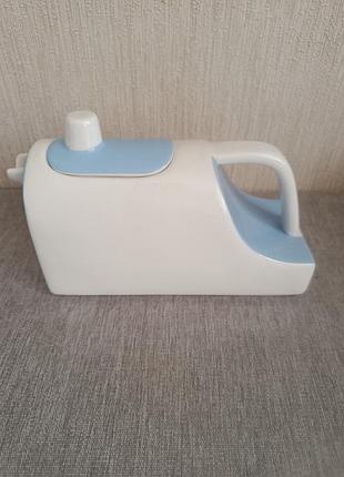 Вінтажний порцеляновий кавник, бюветниця villeroy & boch (колекція concept blue), німеччина