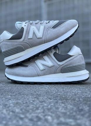 New balance 574 black&amp;white 5