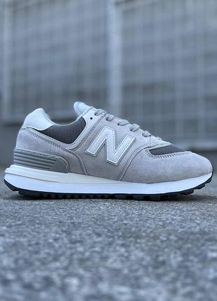 New balance 574 black&amp;white 6