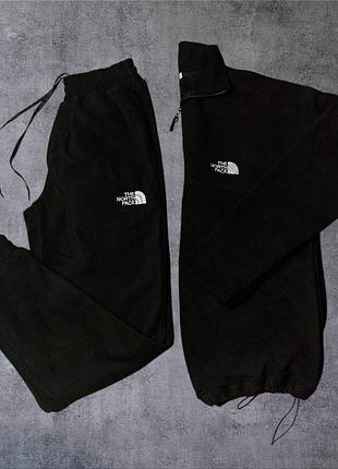 Флисовый костюм the north face
