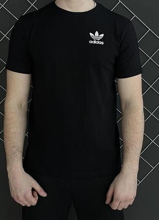 Футболка черная adidas xxl