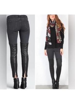 J brand брюки кожа