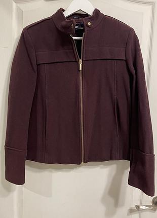 Вовняне коротке пальто tommy hilfiger