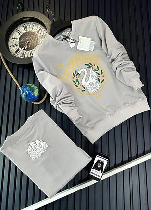 Світшот casa blanca сірий
