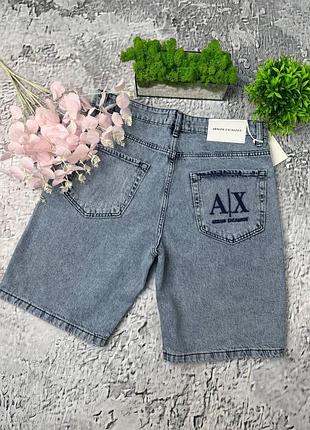 Шорты armani exchange светлые джинсовые 38