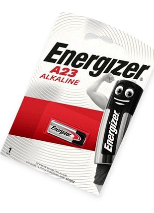 Батарейка "а 23" щелочная 12v микропальчик energizer alkaline блистер (в брелок сигналки)