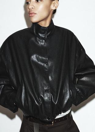 Курточка бомбер zara 2