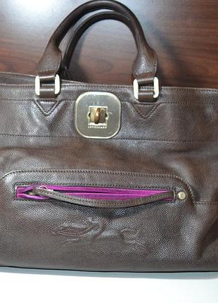 Longchamp сумка кожаная оригинал