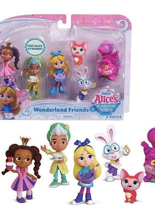 Набір фігурок disney alice’s wonderland bakery 6 шт. just play