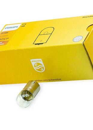 Автолампа a 12v r5w ba15s philips