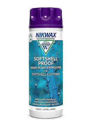 Пропитка nikwax softshell proof wash-in