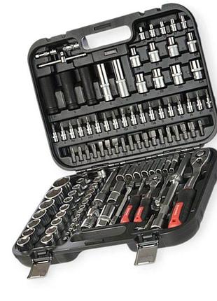 Набор инструмента 1/2",1/4" 111 шт с битами storm intertool