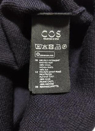 Кофта джемпер cos вовна шовк 3