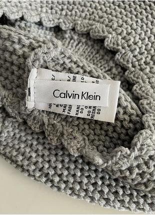 Вʼязаний берет calvin klein 5