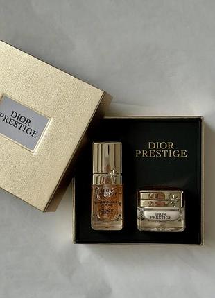 Набір dior prestige крем та сироватка