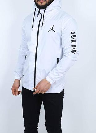 Ветровка jordan белая xl 2