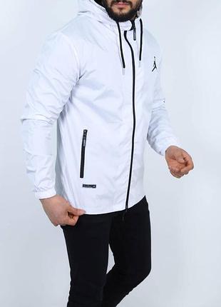 Ветровка jordan белая xl 3