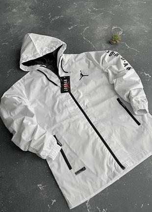 Ветровка jordan белая xl 4