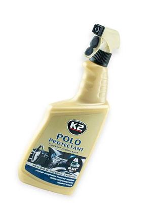 Полироль k2 protectant black 770мл спрей