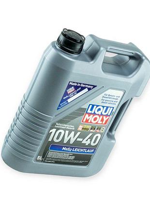 Масло моторное liqui moly 10w-40 mos2-leichtlauf (молибден) 5л