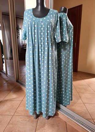 Віскозне з кишенями плаття 👗 великого розміру