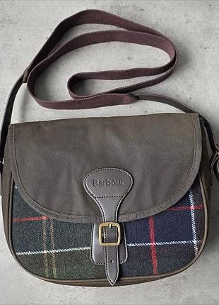 Крос-боді від легендарного британського бренда barbour (оригінал)