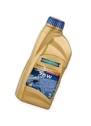 Масло трансмиссионное ravenol 75w mtf-3 gl-4 (мкпп vag) 1л