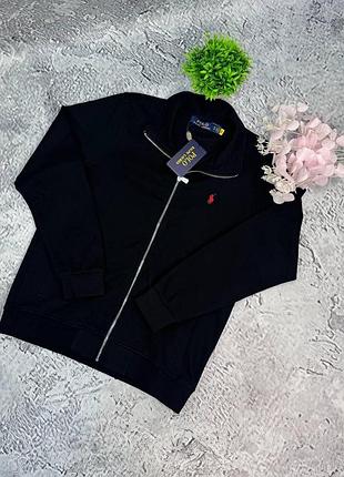 Кардиган / зипка polo ralph lauren черный m