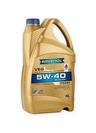 Олива моторна ravenol 5w-40 veg "erdgas" sp, a3, b4 4л