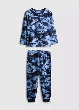 Пижама велюр primark 2-3