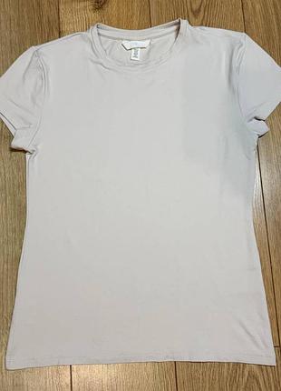 H&amp;m приталений топ (футболка )