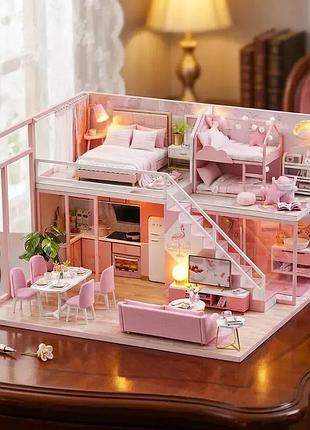 3d румбокс cute room l-027 pink house + пилозахисний купол