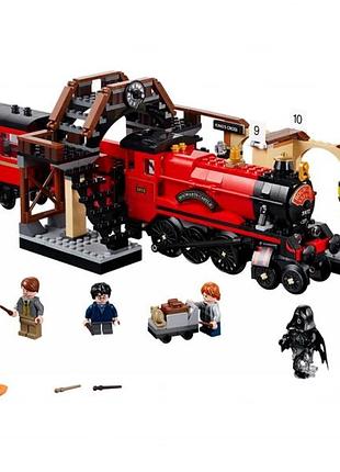 Конструктор harry potter гоґвортс-експрес, 801 деталей сумісний із lego-лого,