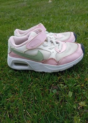 Кросівки шкіряні, білі, nike, primark 2