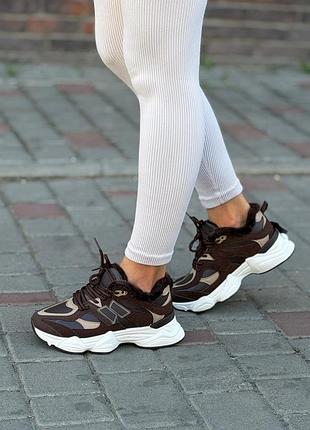 Женская утепленная кроссовка new balance