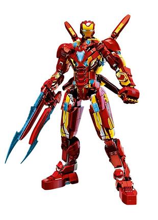Конструктор железный человек iron man mark 50,1568 деталь