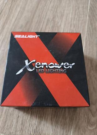 Светодиодные led лампы для авто sealight xenower x3s h7 (6000k-6500k, 9-18v, ip67) - комплект 2 шт