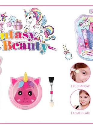 Набор детской косметики fantasy beauty "единорог" 4 предмета