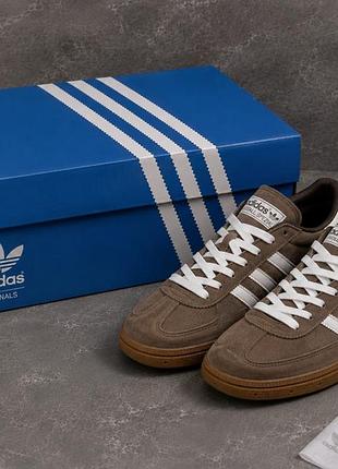 Кеди унісекс adidas spezial brown white