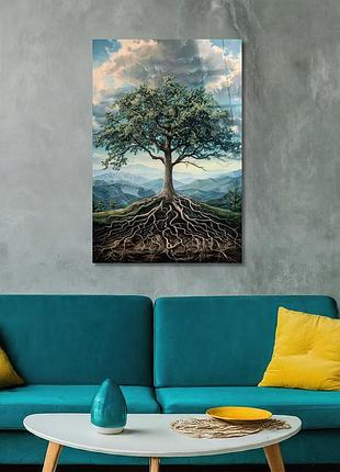 Картина на склі novellaprint "коріння життя" 30x45см (pic-547-00)